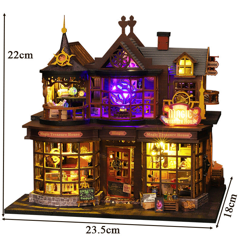 Magic Treasure House DIY Dollhouse Kit