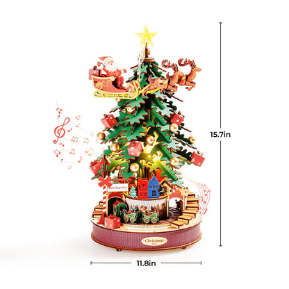 Rolife Christmas Melody Tree Music Dreamer DIY Music Box