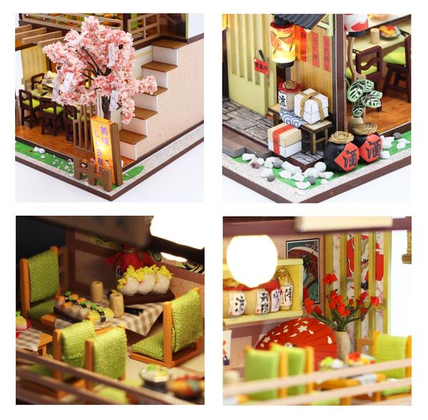 Cutebee Gibbon Sushi DIY Dollhouse Instruction PDF