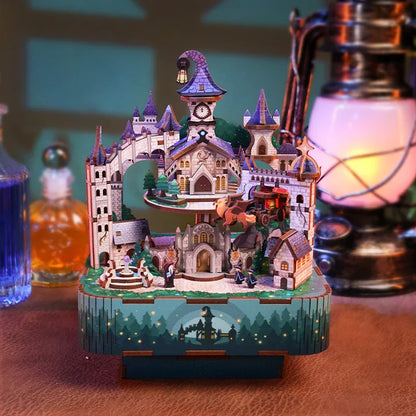 Magic Castle Music Box DIY Dollhouse Kit