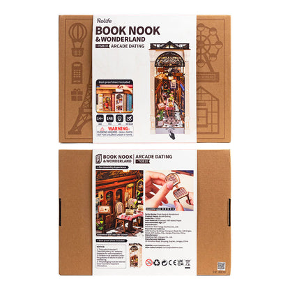 Robotime Rolife Arcade Dating DIY Book Nook Kit