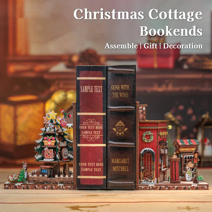 Christmas Cottage DIY Book Nook Kit