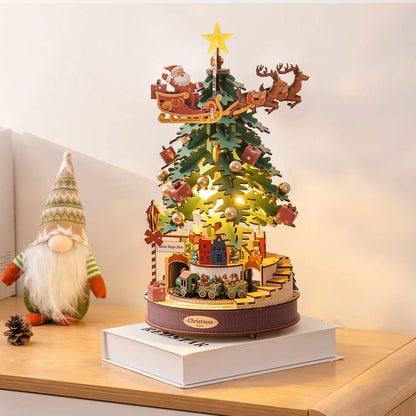 Rolife Christmas Melody Tree Music Dreamer DIY Music Box