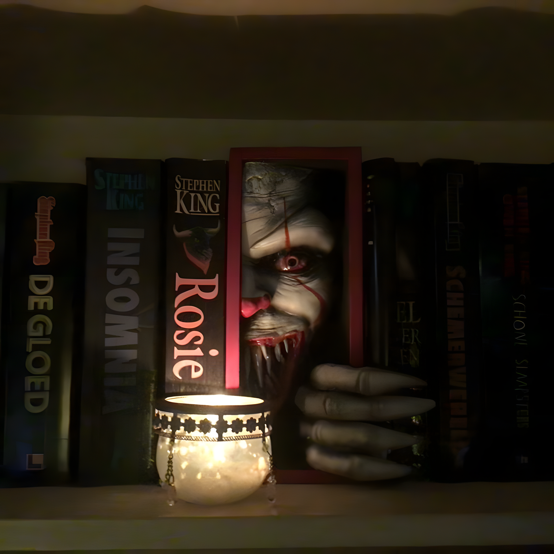 Pennywise - IT the Clown Resin Sculpture Bookshelf Insert