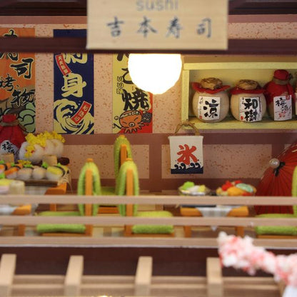 Cutebee Gibbon Sushi DIY Dollhouse Instruction PDF