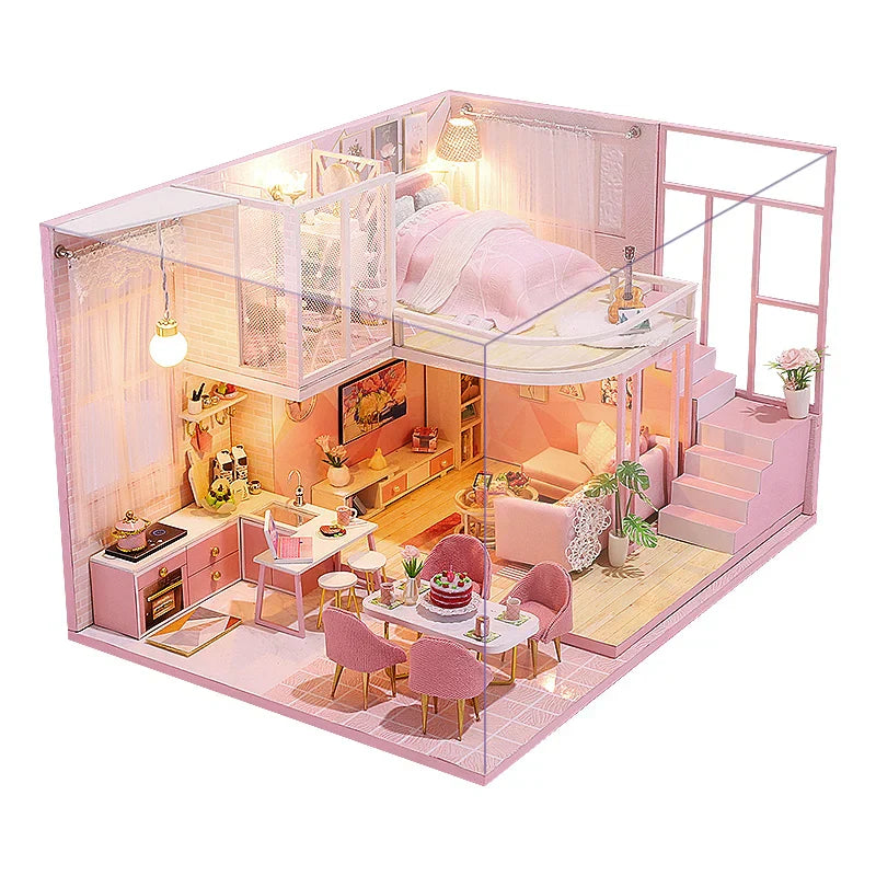 Dreamy Loft DIY Dollhouse Kit