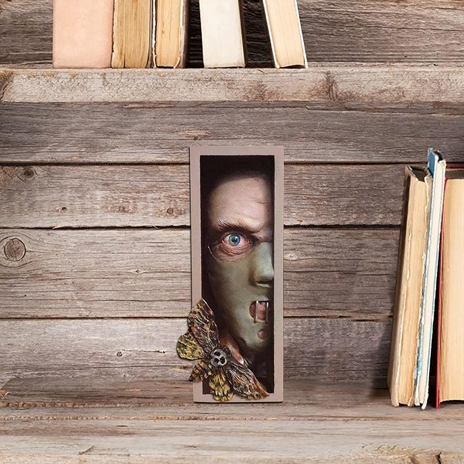 Hannibal Resin Sculpture Bookshelf Insert