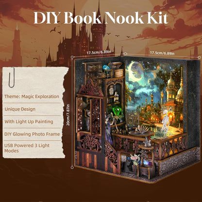 Magic Exploration DIY Book Nook Kit