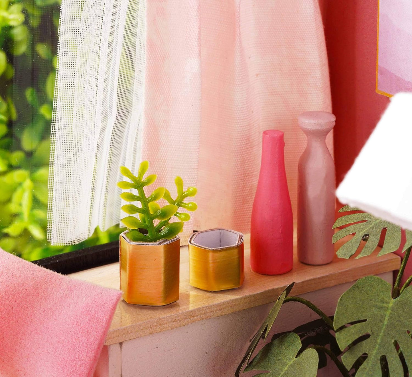 Pink Dream DIY Dollhouse Room Kit