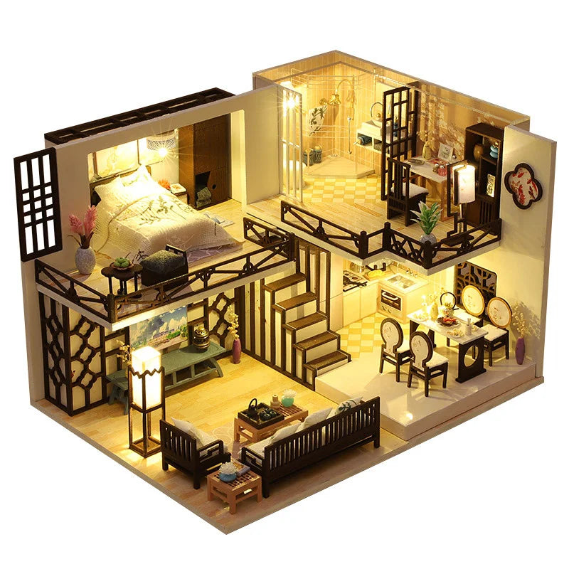 Orient Love DIY Dollhouse Loft Kit