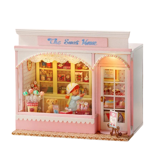 The Sweet House DIY Dollhouse Kit