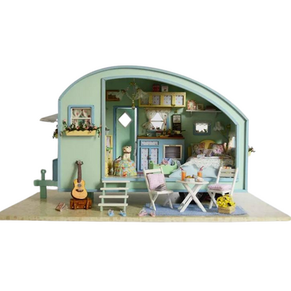 Cutebee Time Travel DIY 3D Miniature Caravan - Mycutebee