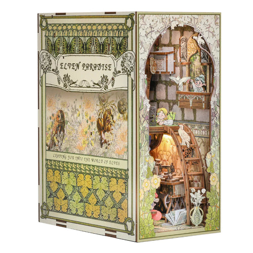 Cutebee Elven Paradise DIY Book Nook Kit