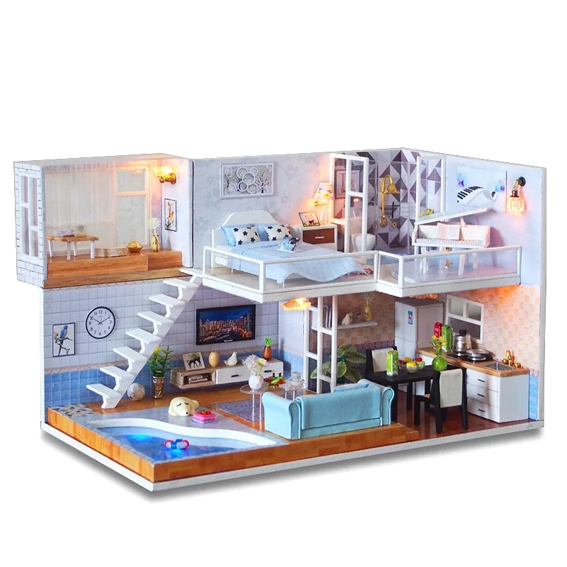 Cutebee Revo Loft DIY Dollhouse Kit