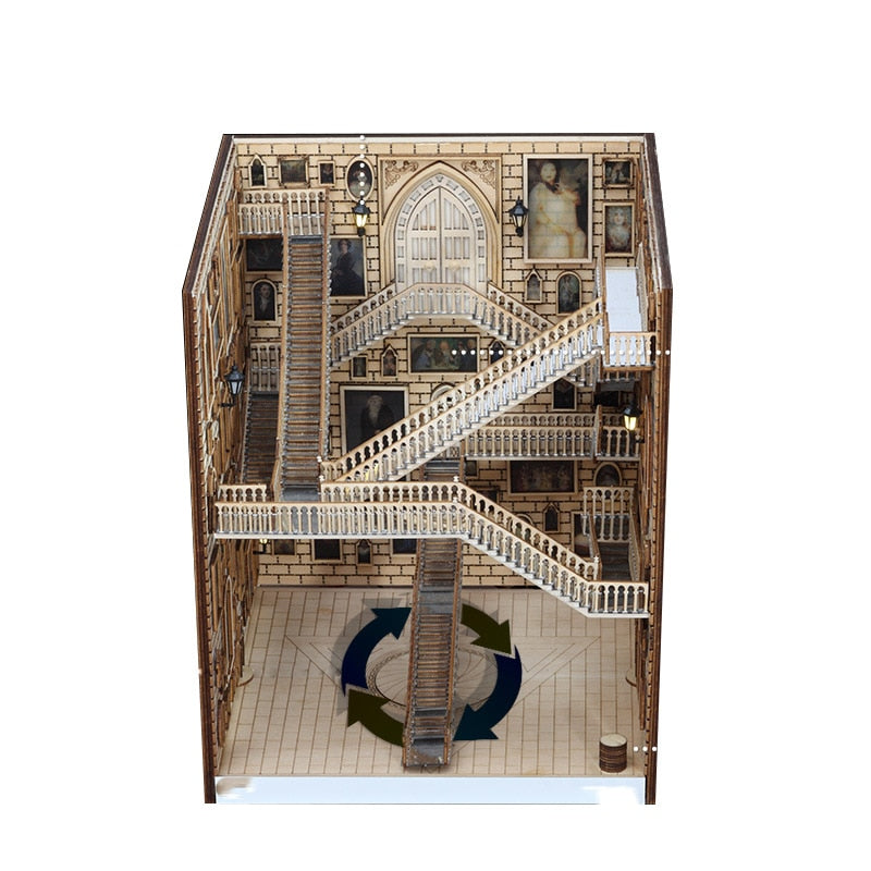 Harry Potter Spiral Staircase DIY Book Nook Kit