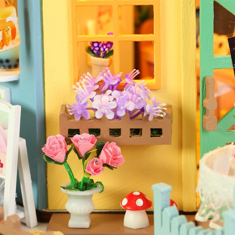 Lemon Tea Shop DIY Miniature Shop Kit - Mycutebee