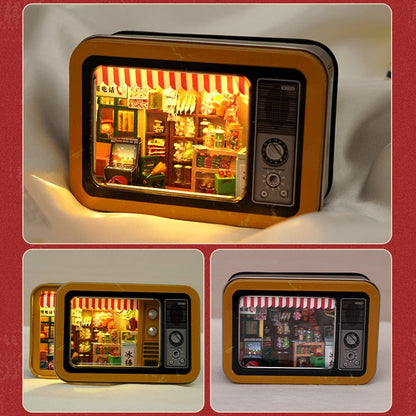 Radio Roombox Box Theatre DIY Miniature Kit - Mycutebee