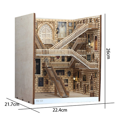 Harry Potter Spiral Staircase DIY Book Nook Kit