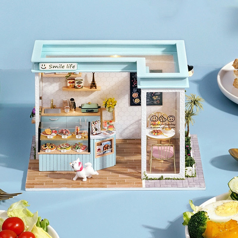 Cute Shop-Tea Lab Smile Life DIY Miniature Shop - Mycutebee