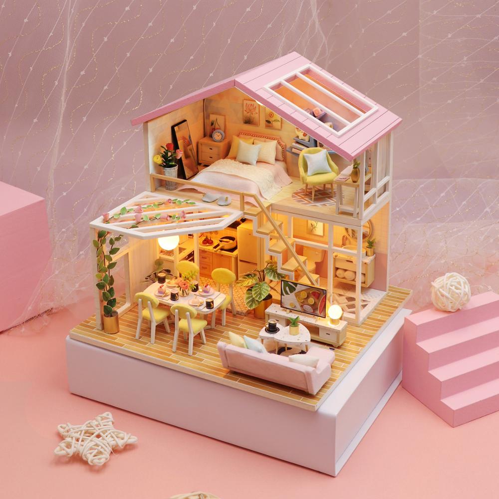 Cutebee Peaceful Minimal DIY 3D Miniature House Kit - Mycutebee