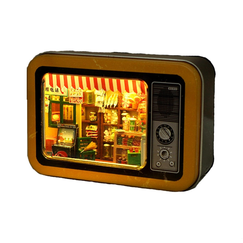 Radio Roombox Box Theatre DIY Miniature Kit - Mycutebee