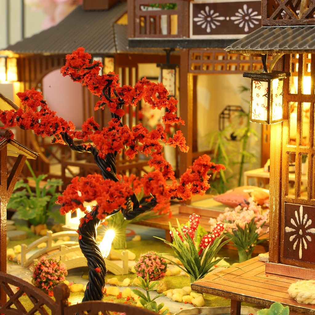 Spring Hours Japanese DIY Dollhouse Instruction PDF