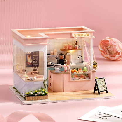 Cute Shop-Tea Lab Smile Life DIY Miniature Shop - Mycutebee