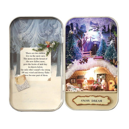 Snow Dream DIY Box Theatre Kit - Mycutebee