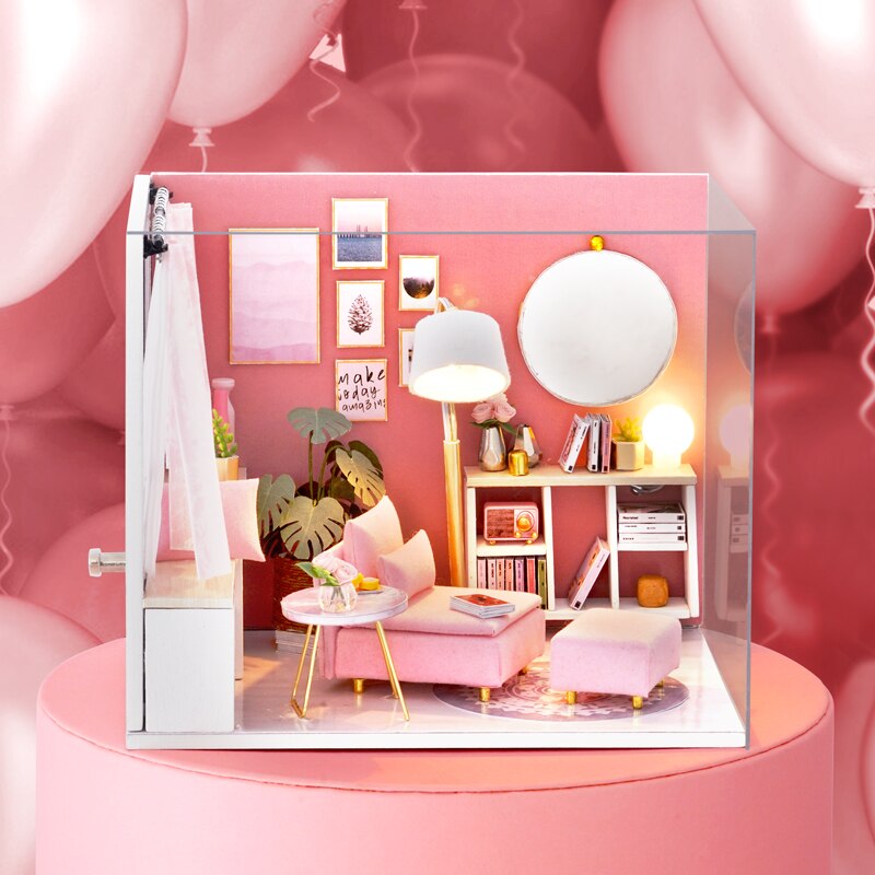 Pink Dream DIY Miniature Room Kit - Mycutebee