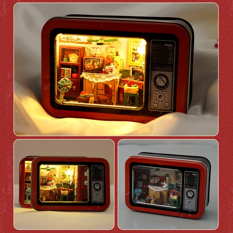 Radio Roombox Box Theatre DIY Miniature Kit - Mycutebee