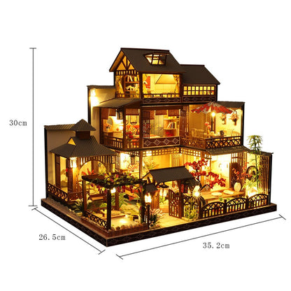 Spring Hours Japanese DIY Dollhouse Kit