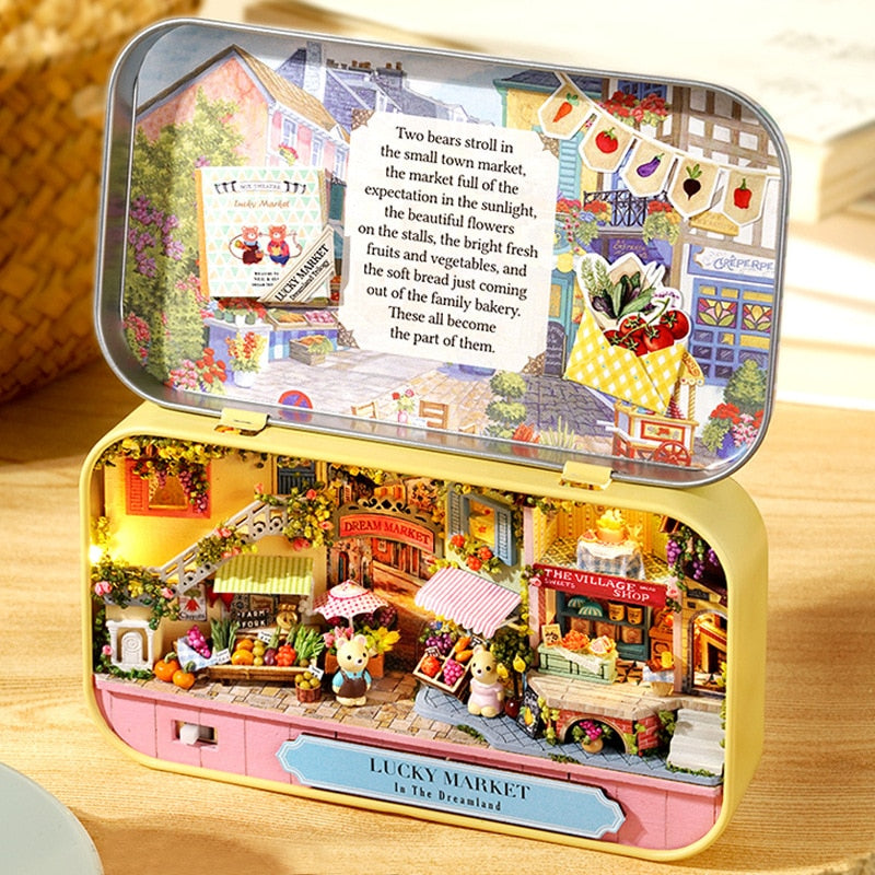 In the Dreamland Box Theatre DIY Miniature Set - Mycutebee