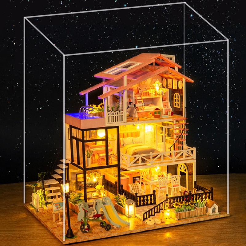 First Sight Love Villa DIY Miniature House Kit - Mycutebee