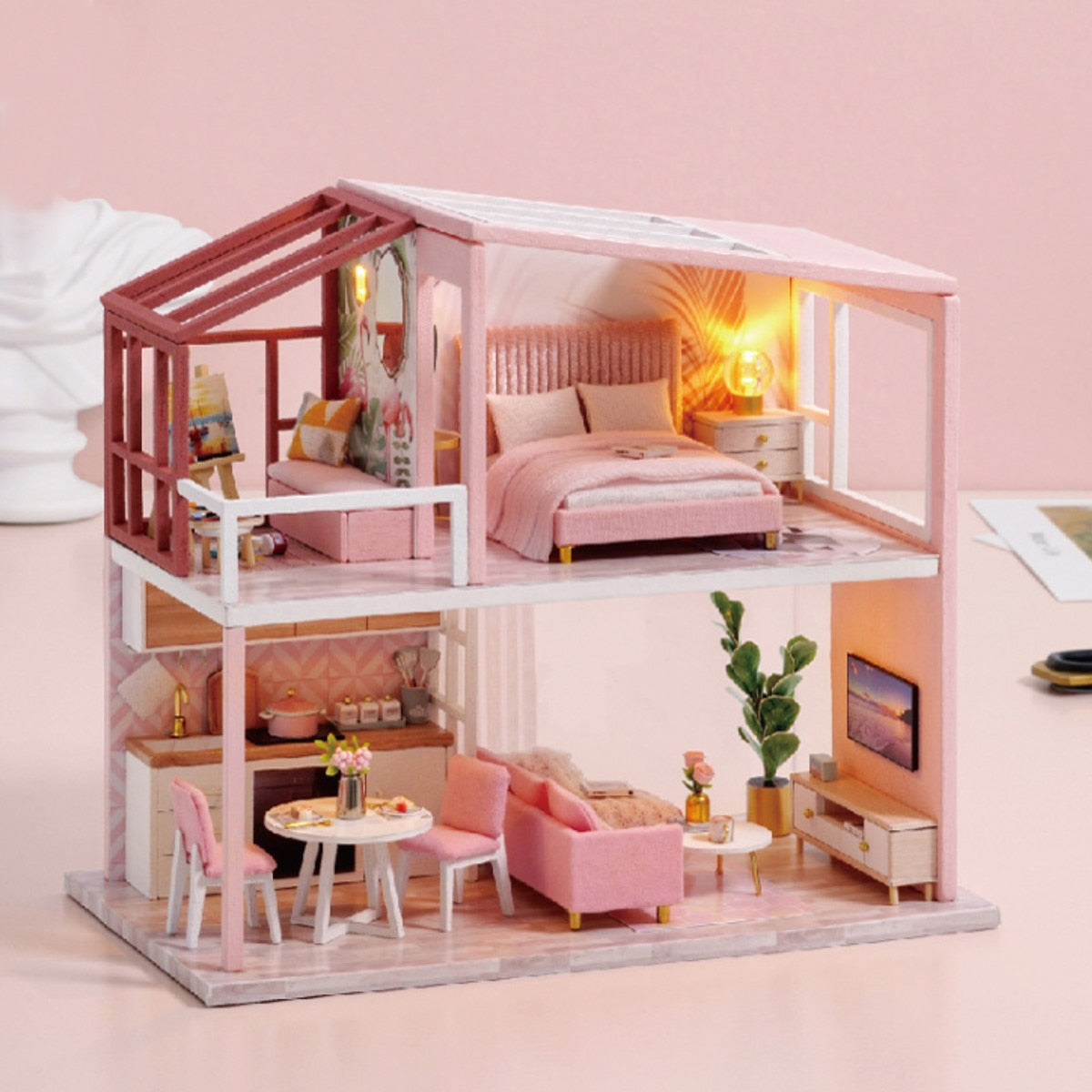 Cutebee Heart Warming Life QL03A DIY Dollhouse - Mycutebee