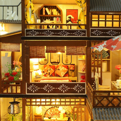 Spring Hours Japanese DIY Dollhouse Kit