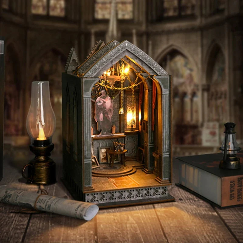 Gothic Architecture DIY Book Nook Kit