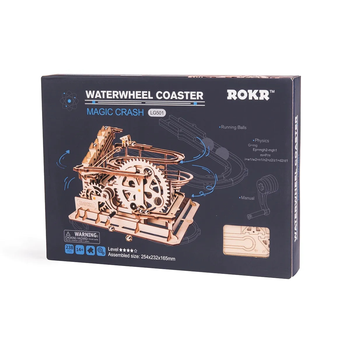 Robotime Rokr Marble Run DIY Waterwheel Lifter