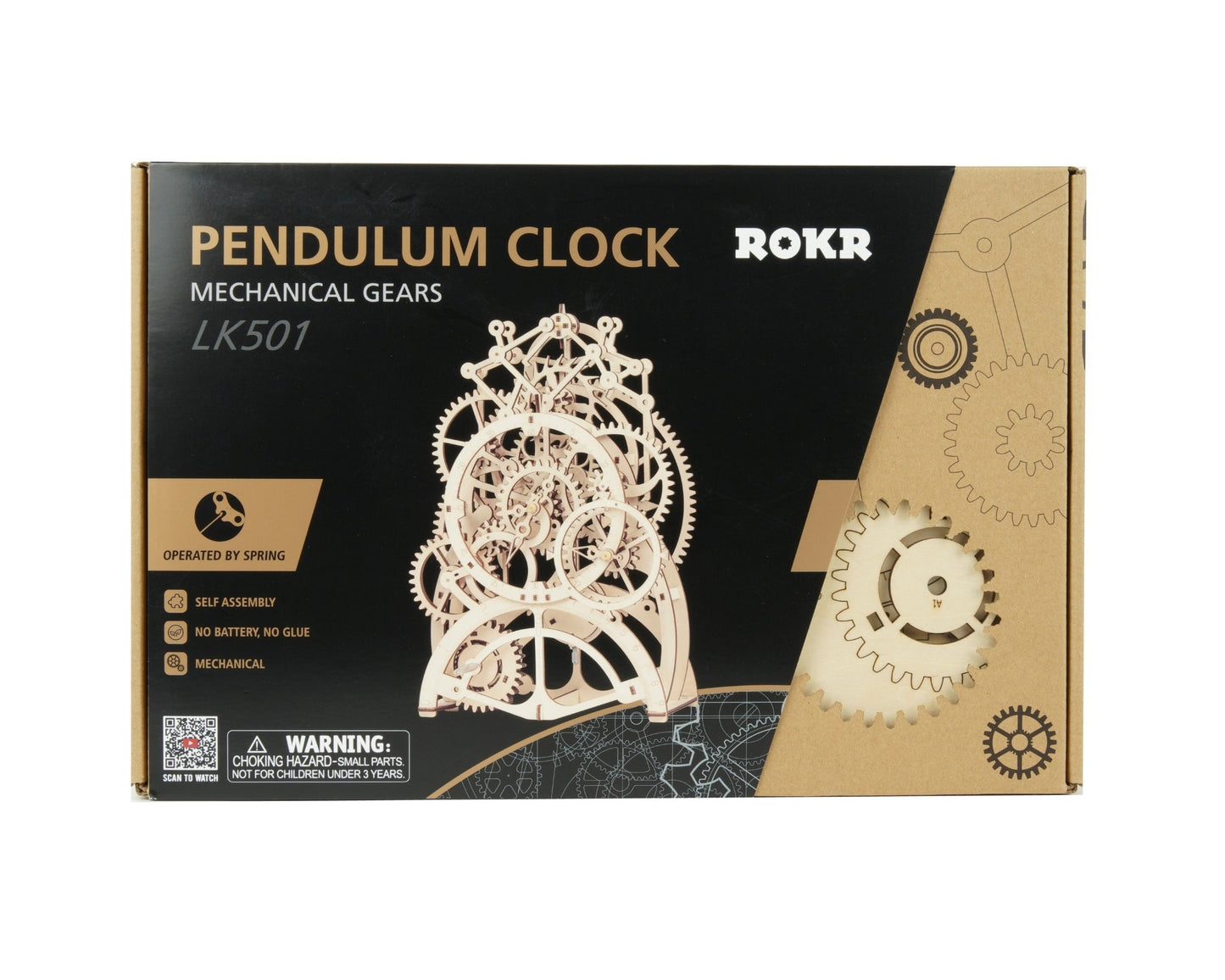 Robotime ROKR Pendulum Clock Instruction PDF