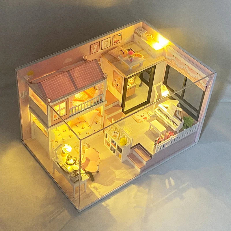 Modern Loft V2 DIY DollHouse Kit