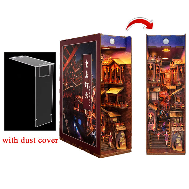 Chinese City Building DIY Book Nook Kit