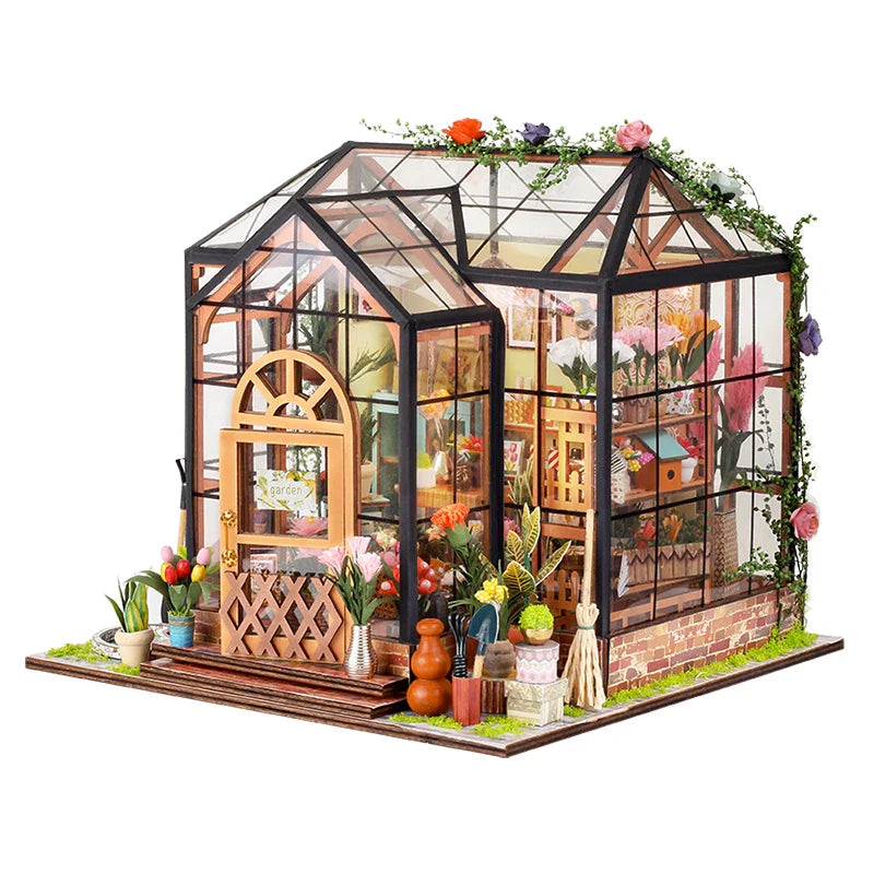 Jenny Greenhouse DIY Dollhouse Kit