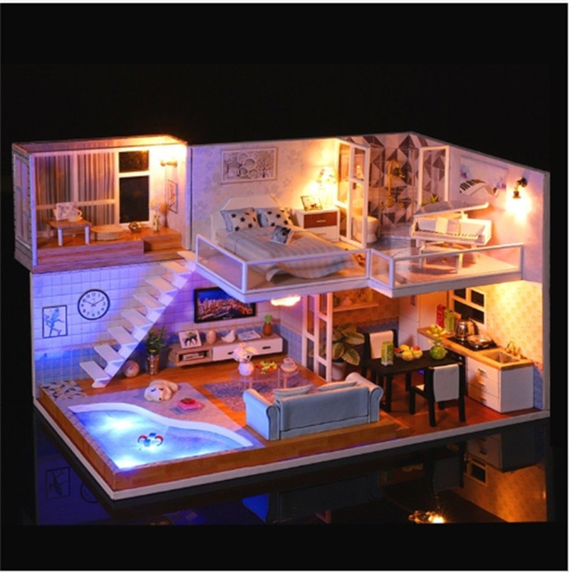 Cutebee Revo Loft DIY Dollhouse Kit