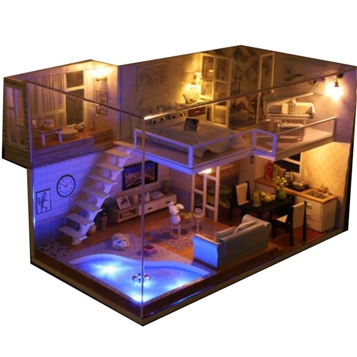 Cutebee Revo Loft DIY Dollhouse Kit