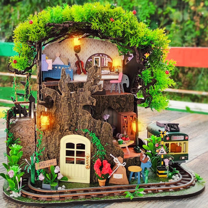 Dense Woods 2232 DIY Wooden Miniature - Mycutebee