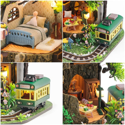 Dense Woods 2232 DIY Wooden Miniature - Mycutebee