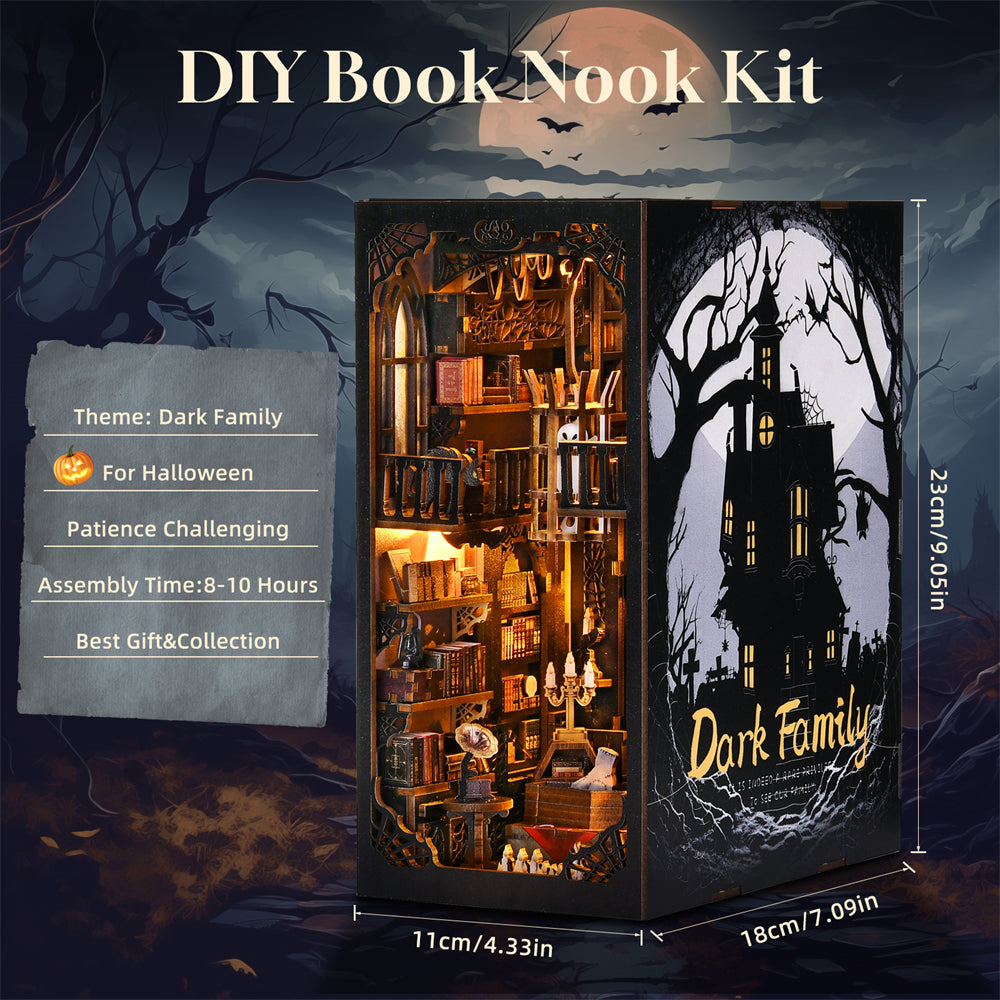 Addams Family Wednesday DIY Book Nook Kit