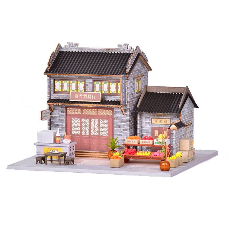 Fruit Store BM352 DIY Wooden Doll House - Mycutebee