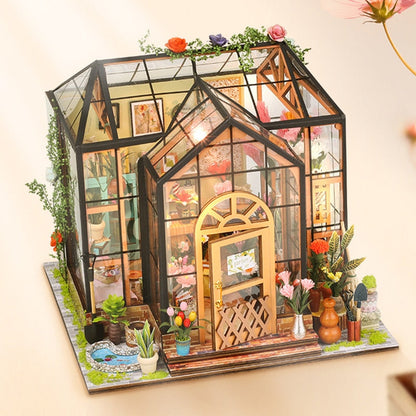 Jenny Greenhouse DG2022A DIY Miniature House Kit - Mycutebee