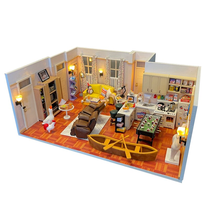 Joey Apartment DIY 3D Dollhouse - Mycutebee