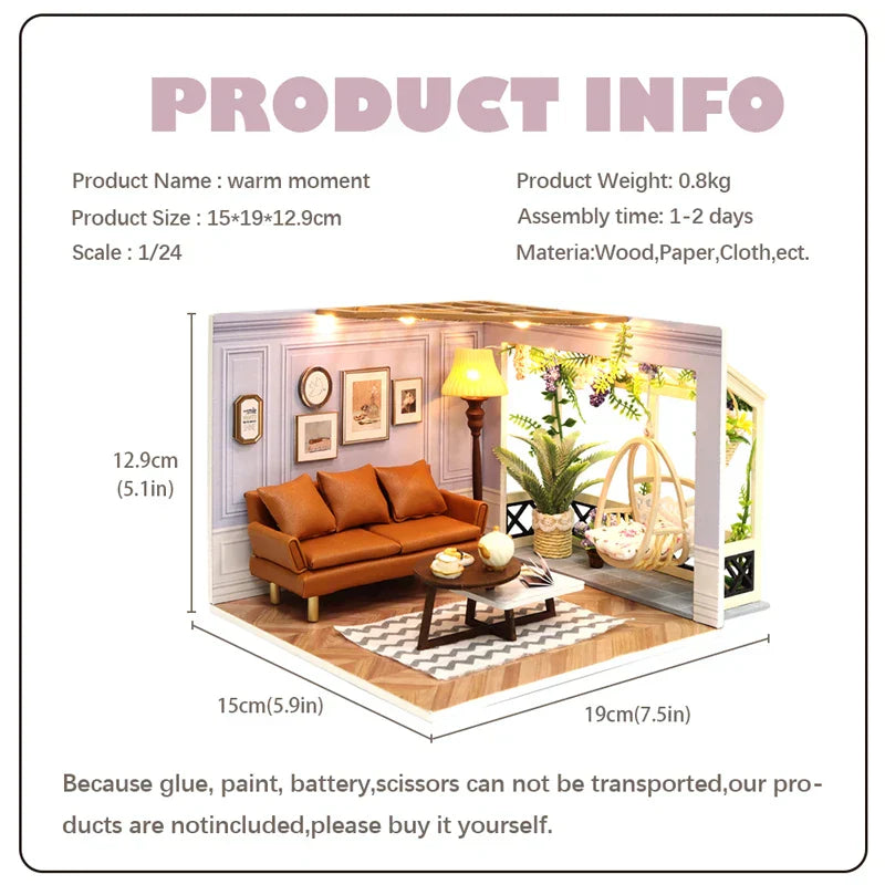 Warm Moment DIY Room Kit - Mycutebee